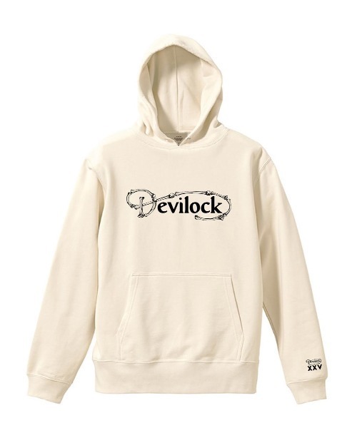 DEVILOCK(デビロック)の「DEVILOCK BONE パーカー(パーカー・メンズ・ブラック/ナチュラル・SMALL/MEDIUM/LARGE/X-LARGE/XX-LARGE/XXX-LARGE)」の2枚目の写真