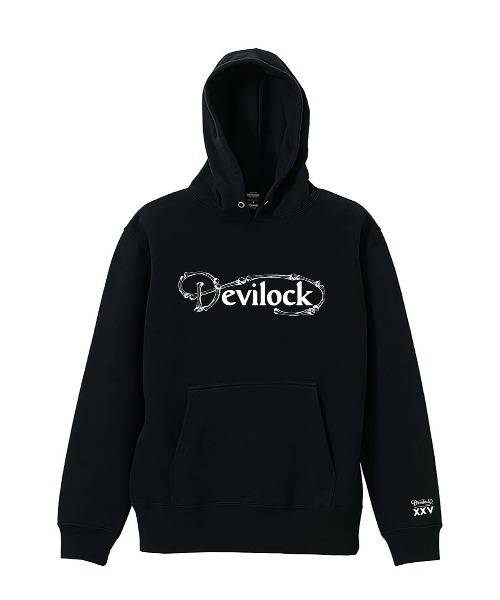DEVILOCK(デビロック)の「DEVILOCK BONE パーカー(パーカー・メンズ・ブラック/ナチュラル・SMALL/MEDIUM/LARGE/X-LARGE/XX-LARGE/XXX-LARGE)」の1枚目の写真