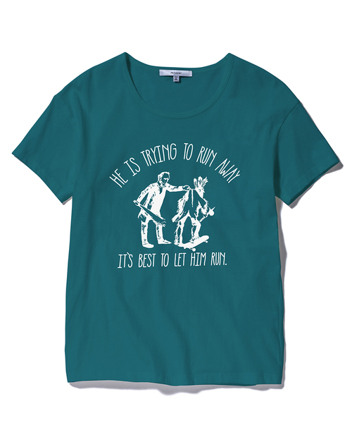 rehacer(レアセル)の「Conflict(Tシャツ/カットソー・メンズ・ホワイト/ブラック/チャコールグレー/ネイビー/ブルーグリーン/ワインレッド・MEDIUM/X-LARGE/SMALL/LARGE)」の1枚目の写真