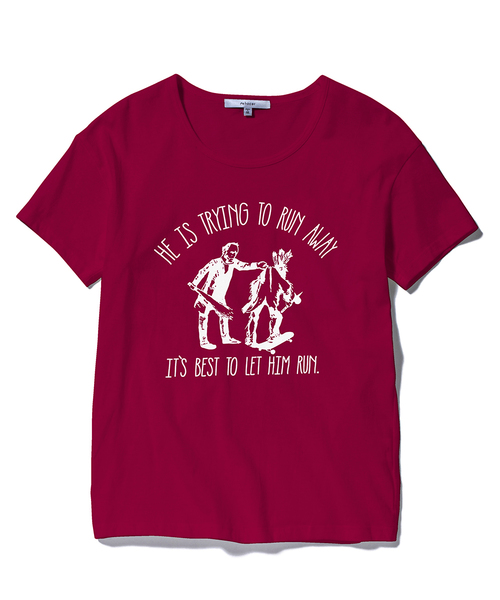 rehacer(レアセル)の「Conflict(Tシャツ/カットソー・メンズ・ホワイト/ブラック/チャコールグレー/ネイビー/ブルーグリーン/ワインレッド・MEDIUM/X-LARGE/SMALL/LARGE)」の6枚目の写真