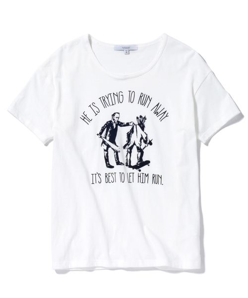 rehacer(レアセル)の「Conflict(Tシャツ/カットソー・メンズ・ホワイト/ブラック/チャコールグレー/ネイビー/ブルーグリーン/ワインレッド・MEDIUM/X-LARGE/SMALL/LARGE)」の10枚目の写真
