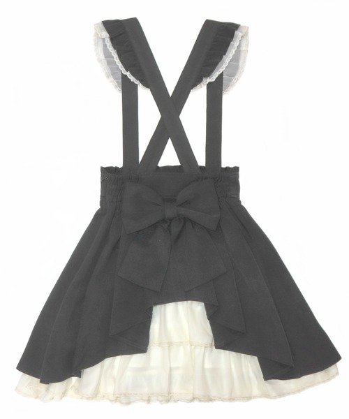 Secret Honey（シークレットハニー）の「肩フリルバッスルスカート（スカート・レディース・グレー/ブラック/ブラック系その他・MEDIUM）」の10枚目の写真