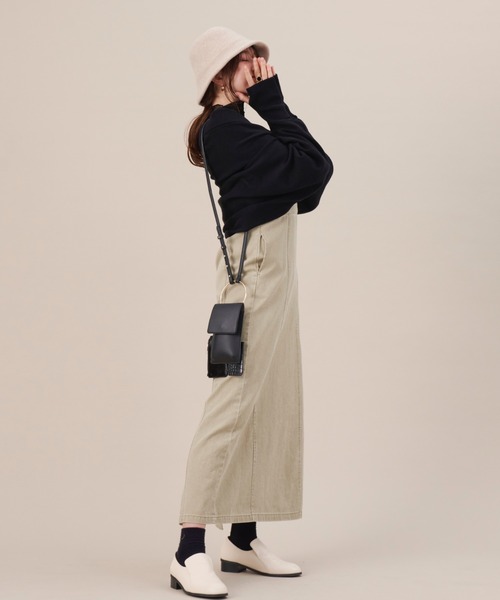 NEUNA(ヌナ)の「【セットアップ対応】【ぽわっと袖が大人フェミニンン。】ボリュームニットボレロ(カーディガン/ボレロ・レディース・ホワイト/グリーン/ブラック・FREE)」の16枚目の写真