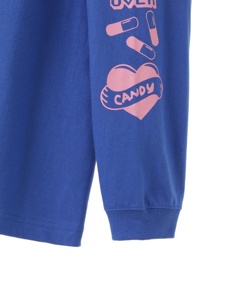 Candy Stripper（キャンディストリッパー）の「ASSORTED L/S Tシャツ（Tシャツ/カットソー・レディース・オフホワイト/ブルー/ブラック・2）」の5枚目の写真