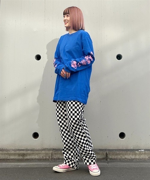 Candy Stripper（キャンディストリッパー）の「ASSORTED L/S Tシャツ（Tシャツ/カットソー・レディース・オフホワイト/ブルー/ブラック・2）」の22枚目の写真