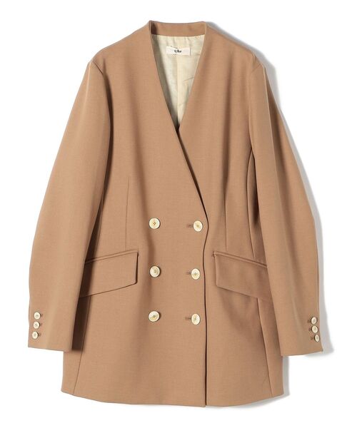 セール Uhr Women Ships シップス のファッション モダンダブルジャケット スーツジャケット