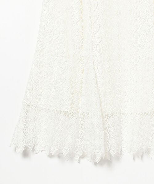 Ray BEAMS(レイビームス)の「Ray BEAMS / レース マーメイド ロング スカート(スカート・レディース・ホワイト/ブラック・1/0)」の12枚目の写真