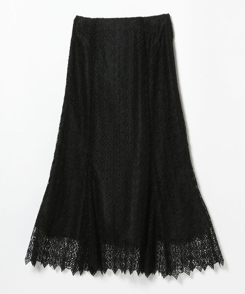 Ray BEAMS(レイビームス)の「Ray BEAMS / レース マーメイド ロング スカート(スカート・レディース・ホワイト/ブラック・1/0)」の20枚目の写真