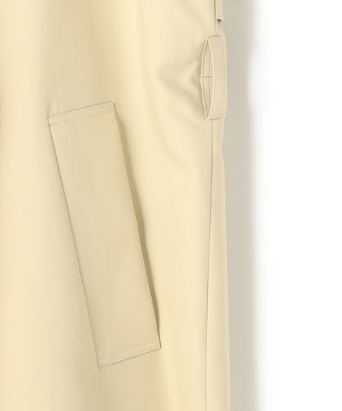 N.O.R.C（ノーク）の「コットンダブルクロストレンチコート（トレンチコート・レディース・ベージュ/グレー/ホワイト・S/M/L）」の9枚目の写真