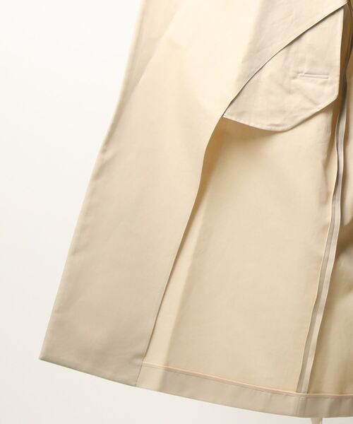 N.O.R.C（ノーク）の「コットンダブルクロストレンチコート（トレンチコート・レディース・ベージュ/グレー/ホワイト・S/M/L）」の19枚目の写真