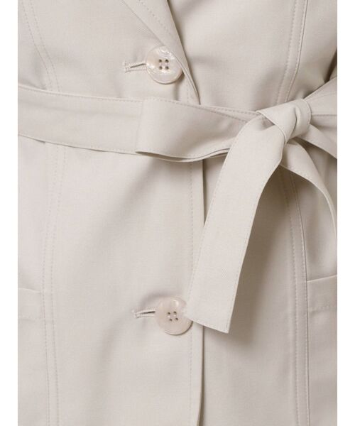 EMODA(エモダ)の「マークウエストオーバージャケット(テーラードジャケット・レディース・グレー/ブルー/アイボリー・FREE)」の7枚目の写真