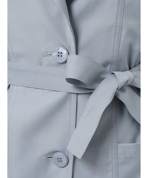 EMODA(エモダ)の「マークウエストオーバージャケット(テーラードジャケット・レディース・グレー/ブルー/アイボリー・FREE)」の15枚目の写真