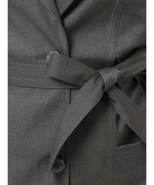 EMODA(エモダ)の「マークウエストオーバージャケット(テーラードジャケット・レディース・グレー/ブルー/アイボリー・FREE)」の22枚目の写真