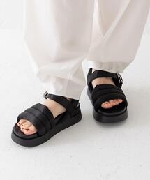 CITEN | ＜CITEN（シテン）＞パデッドストラップ サンダル(サンダル)