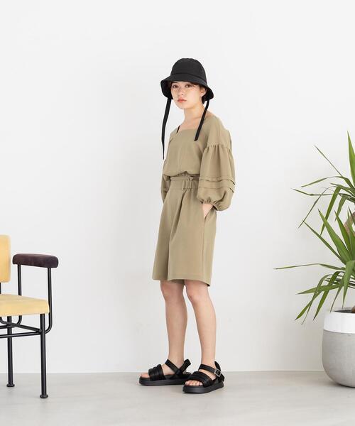 CITEN（シテン）の「＜CITEN（シテン）＞パデッドストラップ サンダル（サンダル・レディース・ブラック/ベージュ・M/S/L）」の8枚目の写真