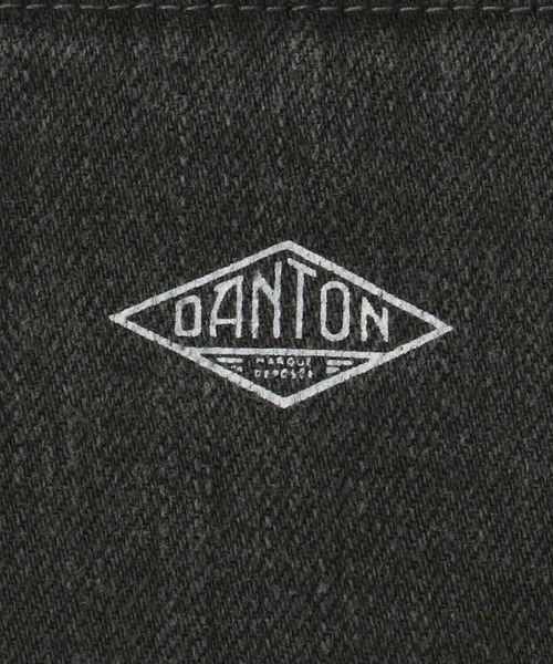 DANTON（ダントン）の「DANTON | カツラギ サロペットスカート WOMEN（サロペット/オーバーオール・レディース・アイボリー/チャコール・36）」の5枚目の写真