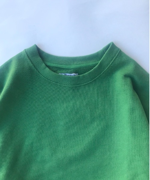 FREAK'S STORE(フリークスストア)の「カラー裏毛プルオーバー(スウェット・メンズ・グリーン/ネイビー/グレー/オフホワイト・LARGE/SMALL/MEDIUM)」の5枚目の写真