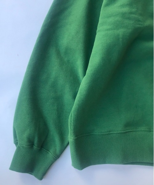 FREAK'S STORE(フリークスストア)の「カラー裏毛プルオーバー(スウェット・メンズ・グリーン/ネイビー/グレー/オフホワイト・LARGE/SMALL/MEDIUM)」の6枚目の写真