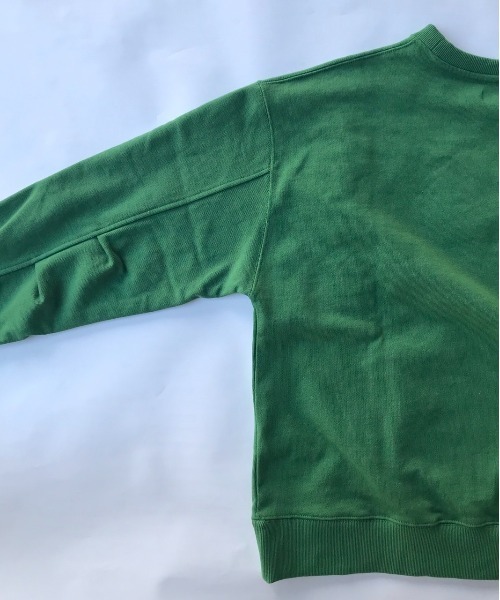 FREAK'S STORE(フリークスストア)の「カラー裏毛プルオーバー(スウェット・メンズ・グリーン/ネイビー/グレー/オフホワイト・LARGE/SMALL/MEDIUM)」の11枚目の写真
