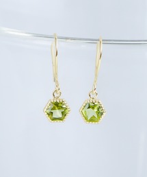 anqanq. | 【anqanq.】 K18 petit hex ピアス(ピアス（両耳用）)