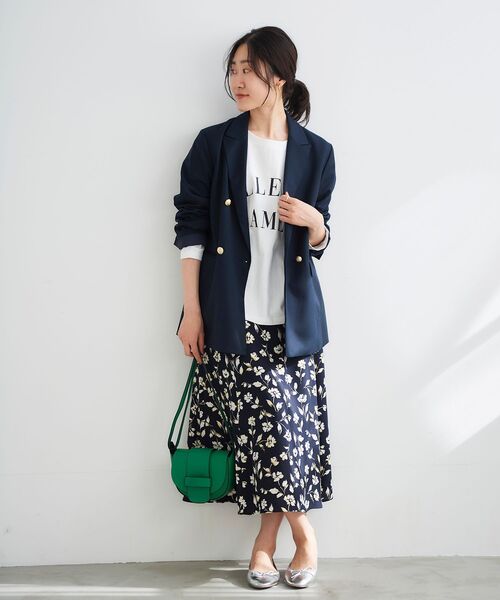 le.coeur blanc（ルクールブラン）の「HERNAN ショルダーバッグ（ショルダーバッグ・レディース・ベージュ/グリーン・FREE）」の5枚目の写真