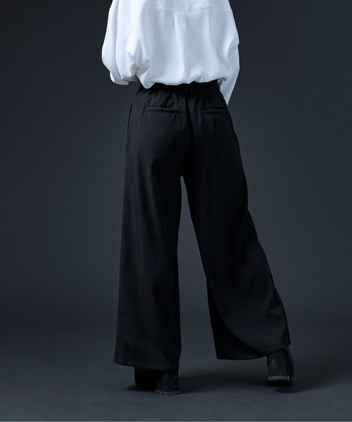 Ellno Loset（エルノロゼット）の「ワイドフレアパンツ（その他パンツ・メンズ・ホワイト/ブラック・MEDIUM/LARGE）」の8枚目の写真