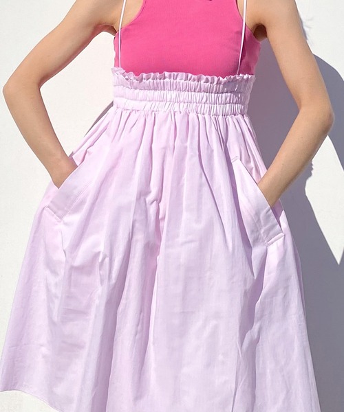 セール】COTTON LINEN SUMMER DRESS コットンリネンサマードレス