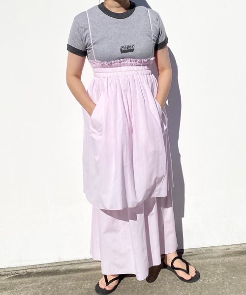 セール】COTTON LINEN SUMMER DRESS コットンリネンサマードレス