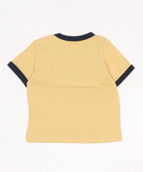 b・ROOM(ビールーム)の「【DISNEY】MICKEYアソートリンガーTシャツ(Tシャツ/カットソー・キッズ・ブルーグレー/アイボリー/マスタード・100cm/120cm/130cm/110cm/90cm)」の4枚目の写真