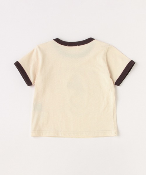 b・ROOM(ビールーム)の「【DISNEY】MICKEYアソートリンガーTシャツ(Tシャツ/カットソー・キッズ・ブルーグレー/アイボリー/マスタード・100cm/120cm/130cm/110cm/90cm)」の5枚目の写真