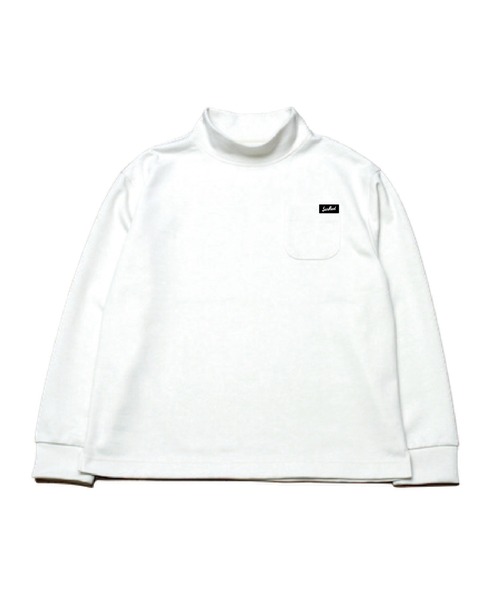 SURREAL（シュルリアル）の「【SURREAL/シュルリアル】CARAVAN モックネック　ロンT（Tシャツ/カットソー・メンズ・ホワイト/ブラック/ベージュ/チャコール・MEDIUM/LARGE）」の2枚目の写真