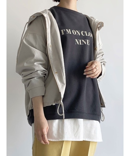 Samansa Mos2 blue（サマンサモスモスブルー）の「マウンテンパーカー（マウンテンパーカー・レディース・ミント/シルバーグレー/ベージュ・ﾌﾘ-）」の8枚目の写真