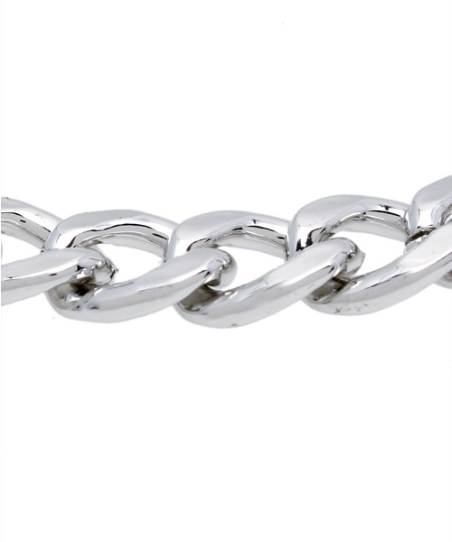 WEGO（ウィゴー）の「WEGO/チェーンネックレス（ネックレス・メンズ・シルバー・FREE）」の2枚目の写真