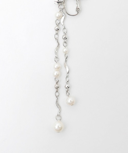 niana（ニアナ）の「ウェーブ パーティーイヤリング（イヤリング・レディース・シルバー/ゴールド・FREE）」の12枚目の写真