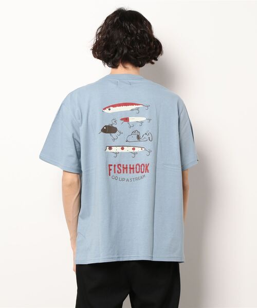 KRIFF MAYER（クリフメイヤー）の「スヌーピープリントT(ルアー)（Tシャツ/カットソー・メンズ・オフホワイト/サックスブルー/イエロー/ラベンダー/チャコール・SMALL/MEDIUM/LARGE/X-LARGE）」の7枚目の写真