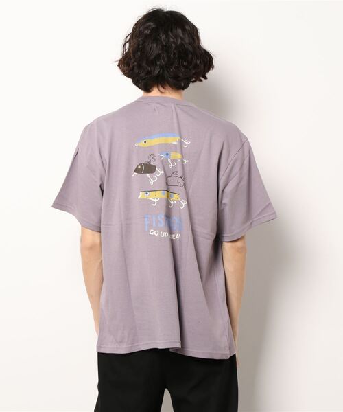 KRIFF MAYER（クリフメイヤー）の「スヌーピープリントT(ルアー)（Tシャツ/カットソー・メンズ・オフホワイト/サックスブルー/イエロー/ラベンダー/チャコール・SMALL/MEDIUM/LARGE/X-LARGE）」の10枚目の写真