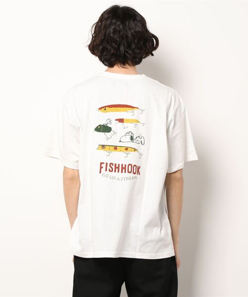 KRIFF MAYER（クリフメイヤー）の「スヌーピープリントT(ルアー)（Tシャツ/カットソー・メンズ・オフホワイト/サックスブルー/イエロー/ラベンダー/チャコール・SMALL/MEDIUM/LARGE/X-LARGE）」の11枚目の写真