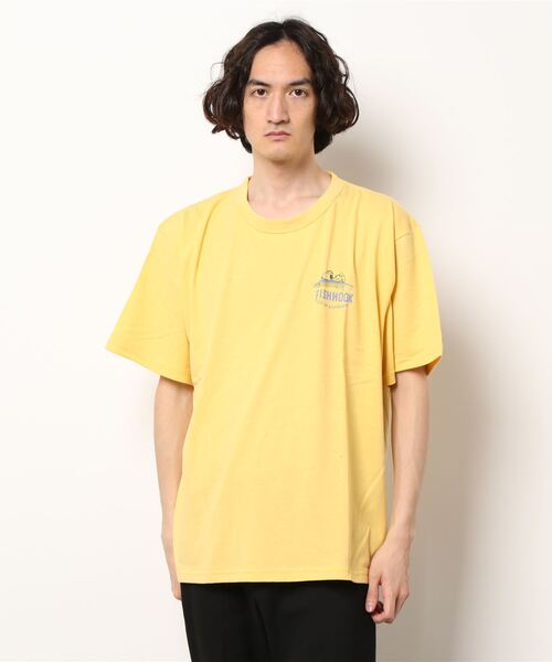 KRIFF MAYER（クリフメイヤー）の「スヌーピープリントT(ルアー)（Tシャツ/カットソー・メンズ・オフホワイト/サックスブルー/イエロー/ラベンダー/チャコール・SMALL/MEDIUM/LARGE/X-LARGE）」の22枚目の写真