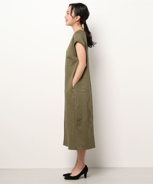 Boutique Ordinary（ブティークオーディナリー）の「Boutique Ordinary（ブティークオーディナリ）3waワンピース（ワンピース・レディース・カーキ・FREE）」の2枚目の写真