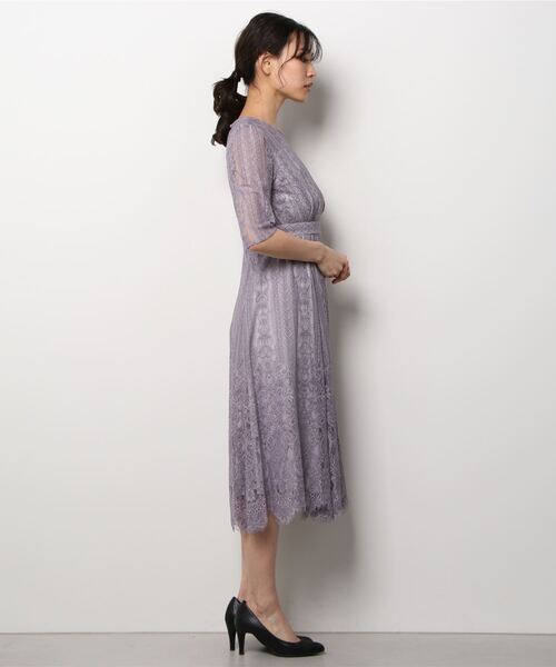 LAISSE PASSE アシメレースドレス LAISSE PASSE アシメレースドレス （レッセ パッセ LAISSE PASSE