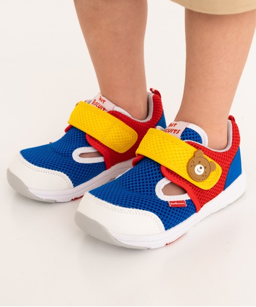 HOT BISCUITS(ホットビスケッツ)の「サマーキッズシューズ(サンダル・キッズ・ネイビー/マルチ/ピンク・16cm/17cm/15cm/18cm)」の3枚目の写真