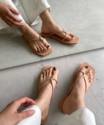 CANAL JEAN | El mar(エルマール) クロス紐ペタサンダル(サンダル)