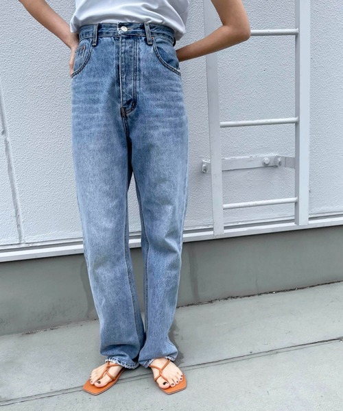 CANAL JEAN(キャナルジーン)の「El mar クロス紐ペタサンダル(サンダル・レディース・ホワイト/ブラック/ベージュ/オレンジ/グレー・38/39/37)」の7枚目の写真