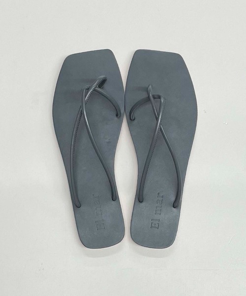 CANAL JEAN(キャナルジーン)の「El mar クロス紐ペタサンダル(サンダル・レディース・ホワイト/ブラック/ベージュ/オレンジ/グレー・38/39/37)」の22枚目の写真