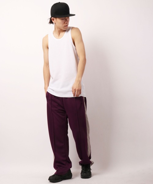 JEMORGAN（ジェーイーモーガン）の「JEMORGAN ワッフル/フライス タンクトップ (パック入り)（タンクトップ・メンズ・ホワイト/ナチュラル/ブラック/杢グレー/カーキ/ネイビー/オフホワイト/チャコール/ブラック系その他/グレー系その他・M/L/XL/S）」の12枚目の写真