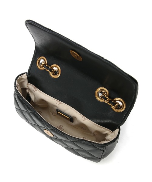 Guess（ゲス）の「CESSILY Micro Mini（ショルダーバッグ・レディース・ブラック・ONE SIZE）」の6枚目の写真