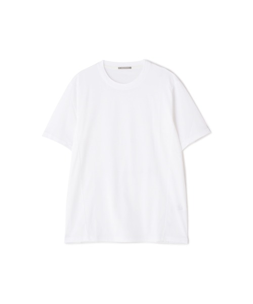 HIGH STREET（ハイストリート）の「HIGH STREET∴シルケット天竺サイド切り替えTee（Tシャツ/カットソー・メンズ・ホワイト/ブルー系2・LL/M/L）」の14枚目の写真