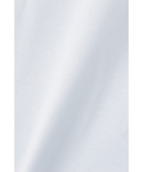 HIGH STREET（ハイストリート）の「HIGH STREET∴シルケット天竺サイド切り替えTee（Tシャツ/カットソー・メンズ・ホワイト/ブルー系2・LL/M/L）」の9枚目の写真
