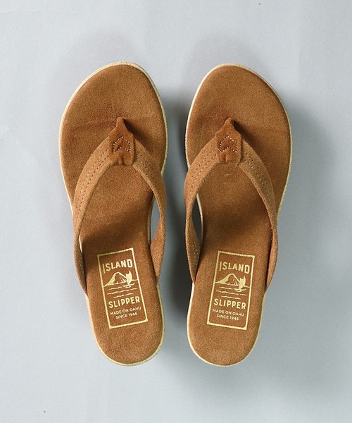 ISLAND SLIPPER（アイランドスリッパ）の「【 ISLAND SLIPPER / アイランドスリッパ 】 WEDGE SANDAL ウェッジ サンダル（サンダル・レディース・ブラック/ダークブラウン/ブラウン・5/6/7）」の19枚目の写真