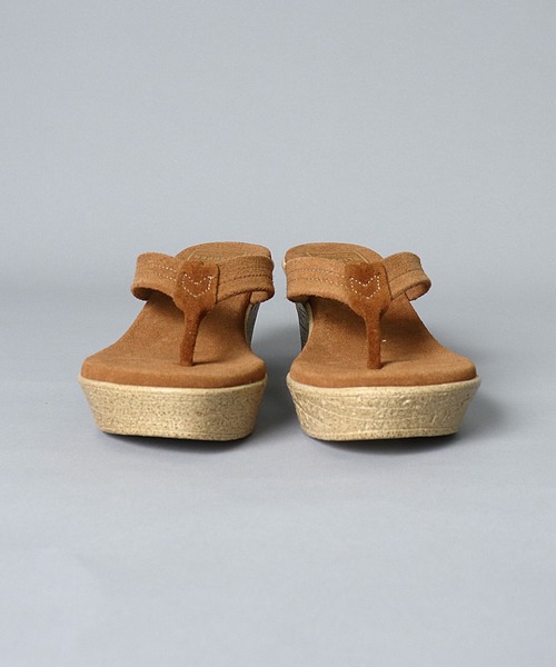 ISLAND SLIPPER（アイランドスリッパ）の「【 ISLAND SLIPPER / アイランドスリッパ 】 WEDGE SANDAL ウェッジ サンダル（サンダル・レディース・ブラック/ダークブラウン/ブラウン・5/6/7）」の17枚目の写真